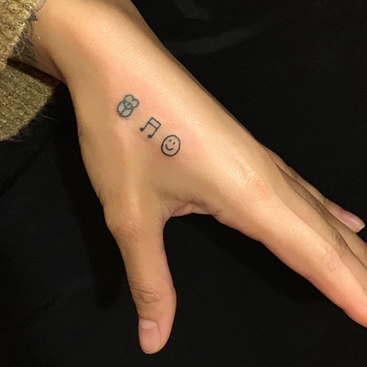 ミラクル続きの新規さんのワンポイントタトゥー　Girl’s Tattoo