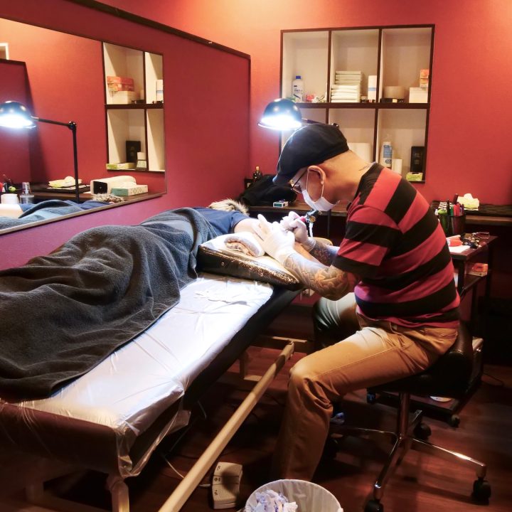 Getting a tattoo in Japan