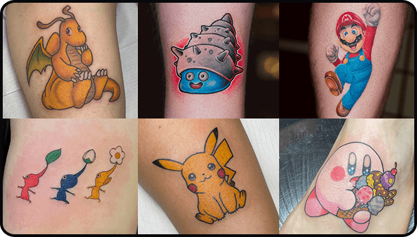 Game Tattoos