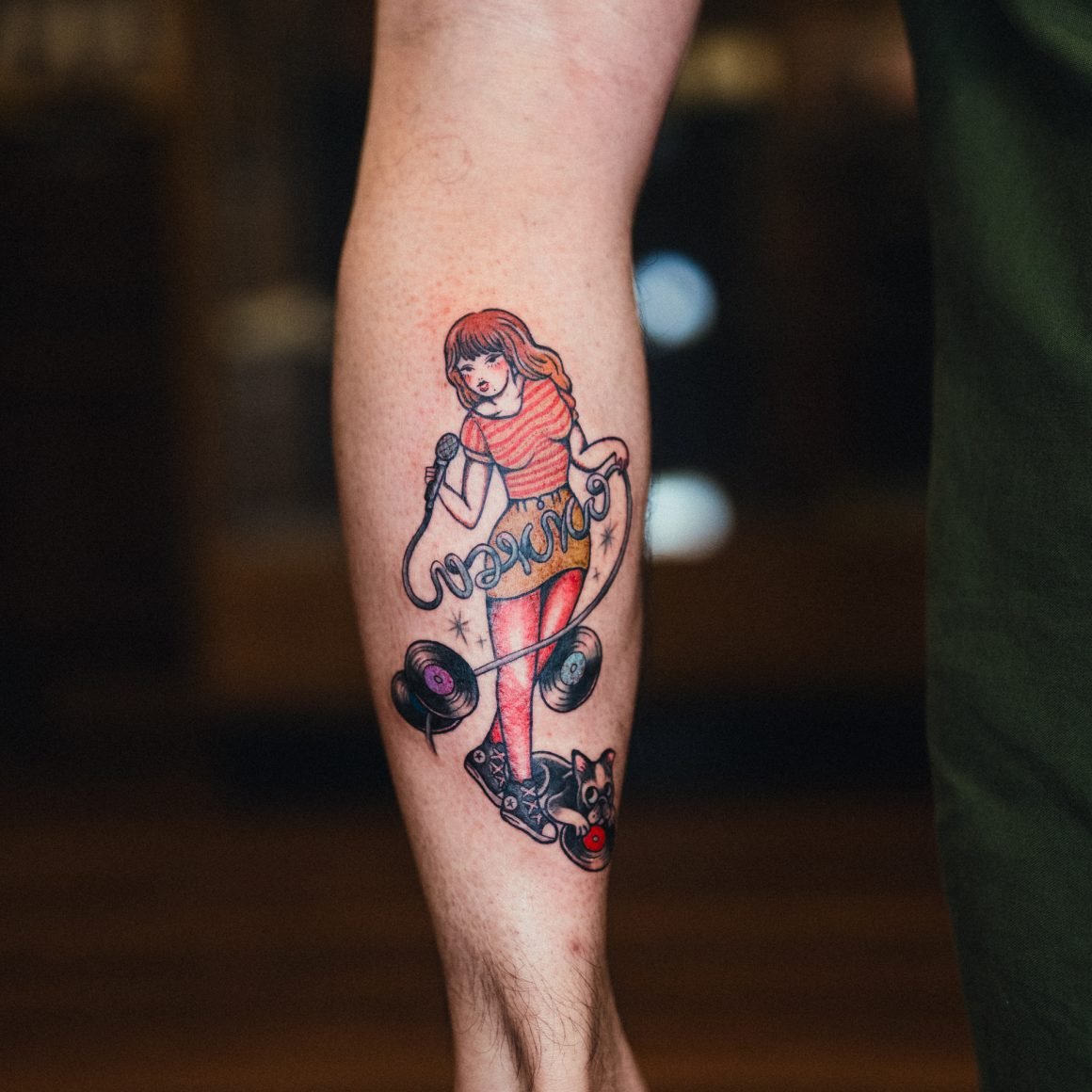 アメリカンラビット　イヤーナンバー　タトゥ　道具　レア アメリカントラディショナルのピンナップガールタトゥー - GOOD TIMES INK