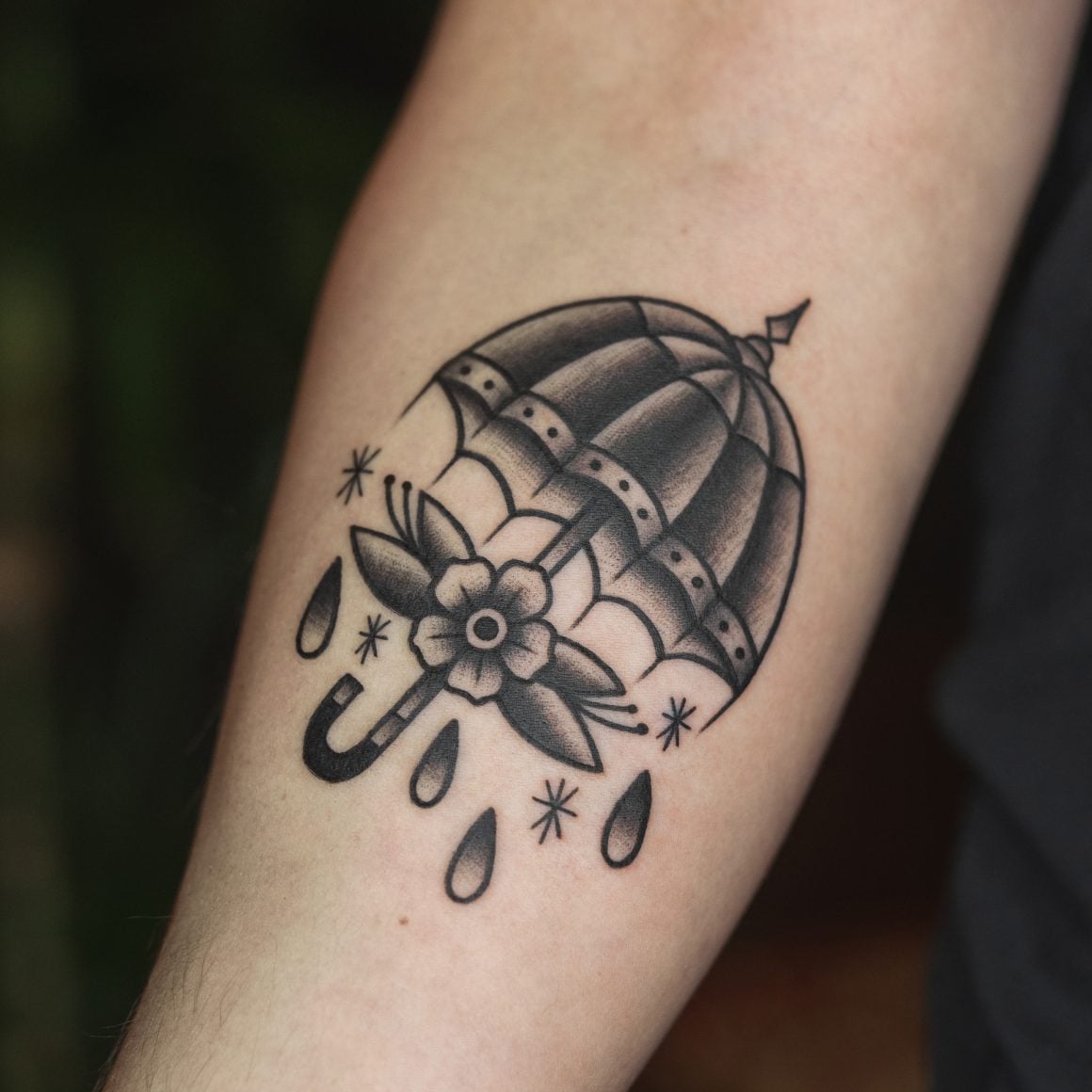 Blackwork Tree Tattoo GOOD TIMES INK