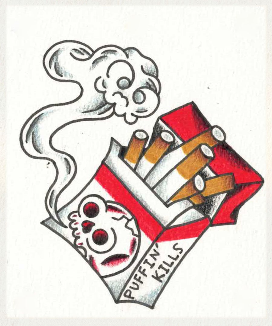 Cigarette Flash - GOOD TIMES INK