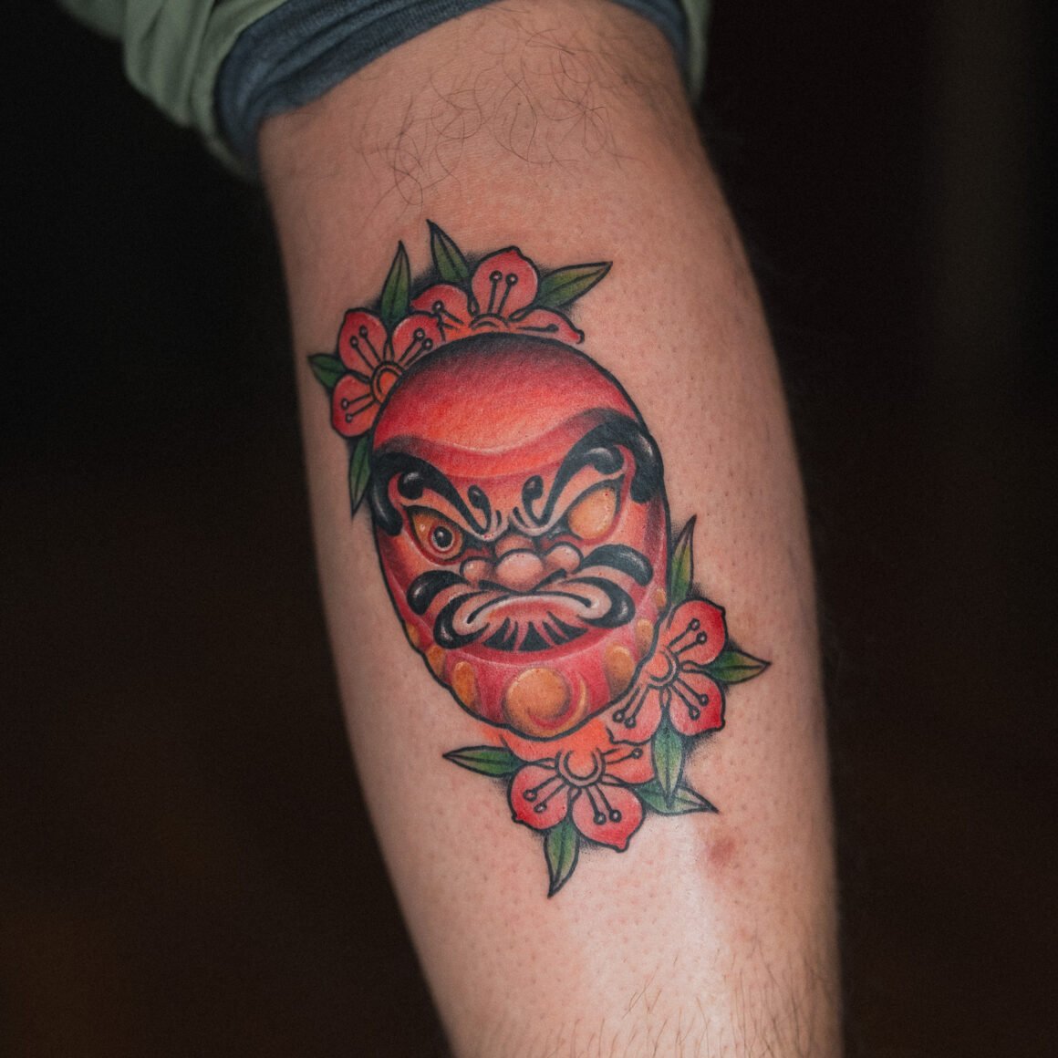 Traditional Daruma Tattoo