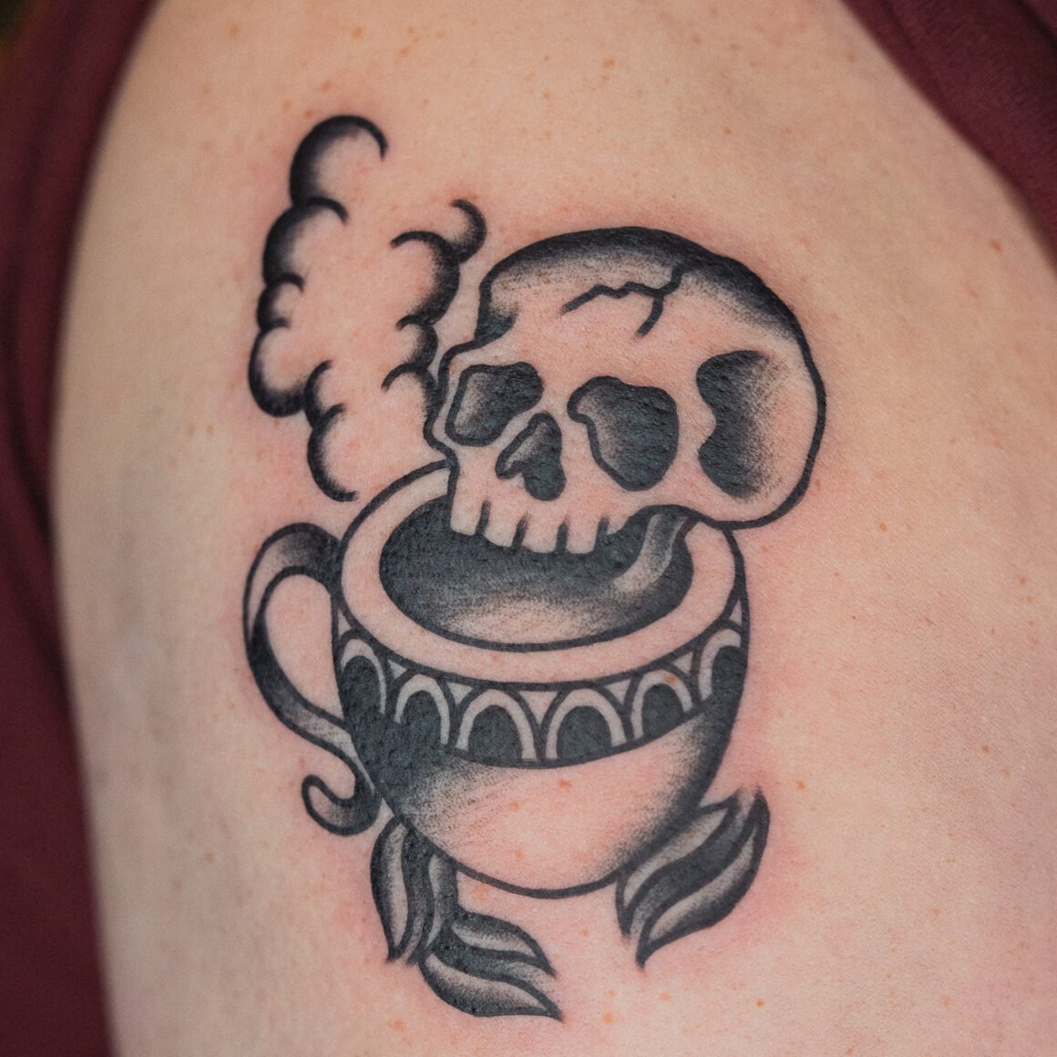 ビンテージ 海賊マグカップ タトゥー アメリカントラディッショナル