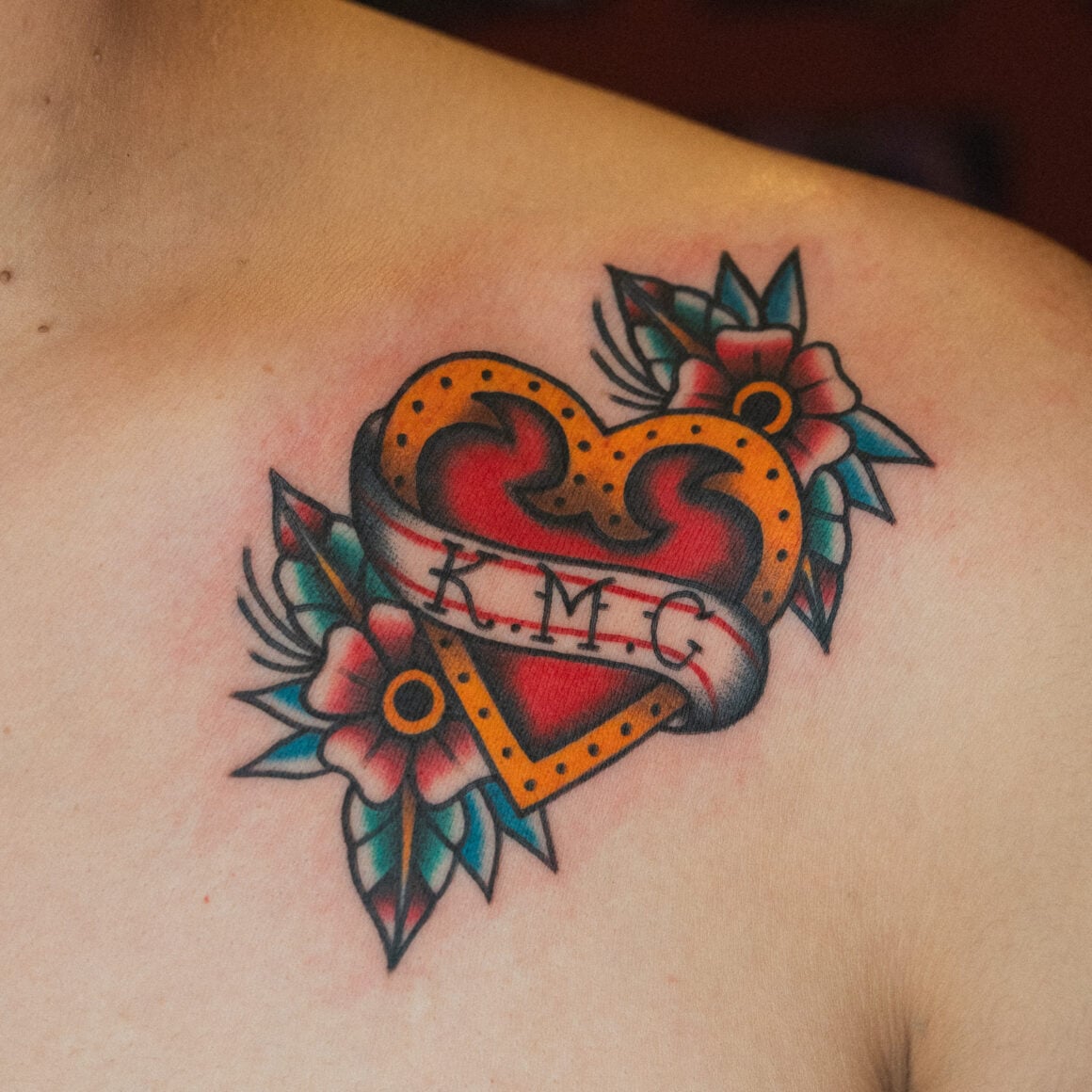 American Traditional Heart - GOOD TIMES INK