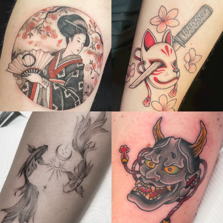 Japanese Souvenir Tattoo in Osaka | Meaningful Tattoos for Your Japan Trip